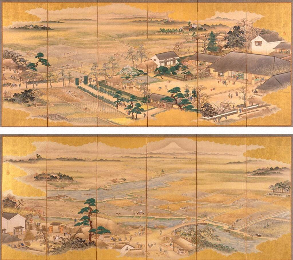 日本画 小川泰彦作 - 美術品